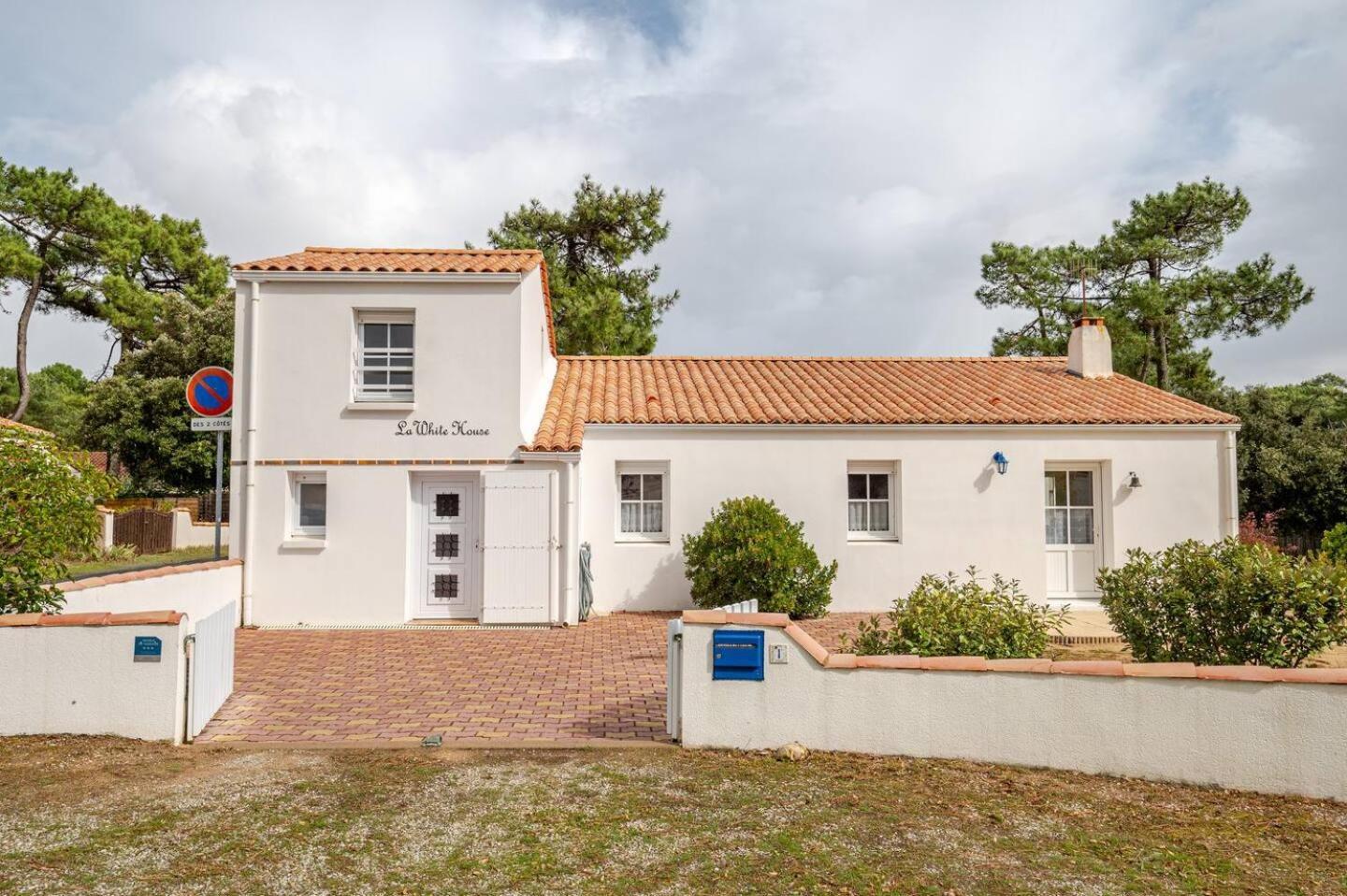La White House, 8 Personnes/8 Velos + Free Parking La Tranche-sur-Mer Kültér fotó